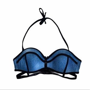 NWOT OP Bikini Top With Padding Built In Small
